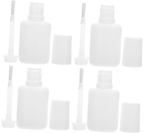 GANAZONO 22pièces Flacon Vide De Top Coat Pots Échantillons Pour Vernis à Ongles Flacons Avec Pinceau Fioles De Manucure Réutilisables