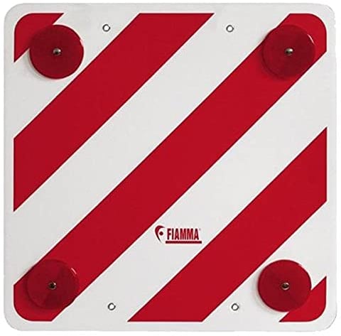 Fiamma 98782-005 Warntafel Kunststoff, Rot