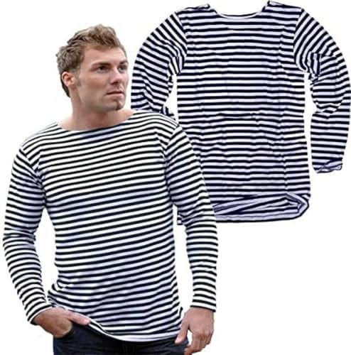 Mil-Tec Russ Marine Pullover Gestreift XXL