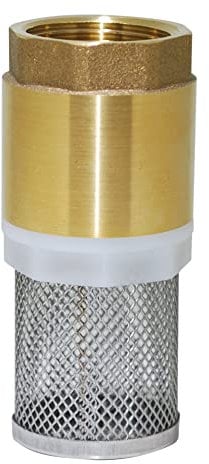 Clapet anti-retour laiton avec filtre inox 33 x 42