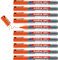 Edding e-361 10 Stück Marker Rundspitze, für Whiteboard 1 mm orange