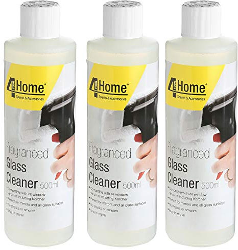4YourHome Fragranced Window Glass Shampoo & Mirror Cleaner Concentrate For Karcher Window Vacs (3 Pack (1.5 Ltr))