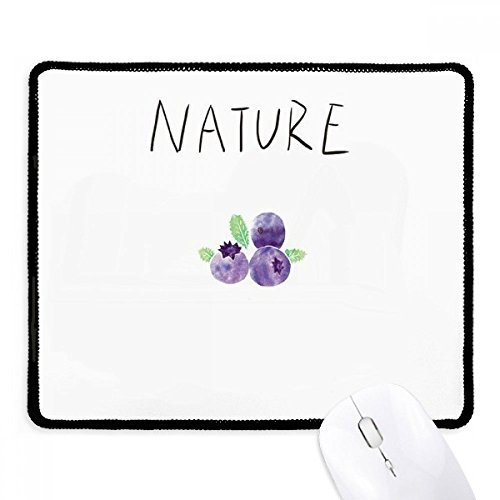 beatChong Blueberry Usine Soloisland Peinture Noire Mousepad Cousu Bord Tapis Antiderapant Jeu