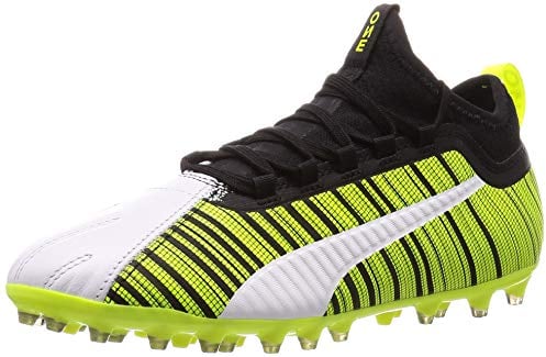 PUMA ONE 5.3 MG Jr Fußballschuh, weiß, 37 EU