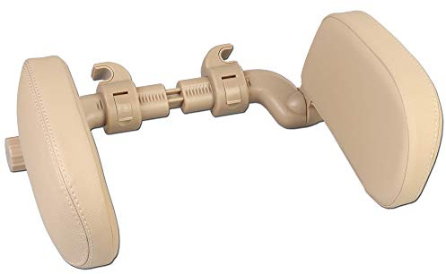 Easy Travel ergonomisches Auto Reisekopfkissen - Zubehör Kopfhalterung/Nackenkissen/Nackenstütze zum nachrüsten, ideale Schlafposition, verstellbare Kopfstützenhalterung für Kinder & Erwachsene