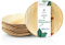 Wiseware Palmblatt Teller - Einwegteller rund - biologisch abbaubares Palmblattgeschirr - kompostierbares Partygeschirr - Bio Einweggeschirr (50, Ø 15 cm)
