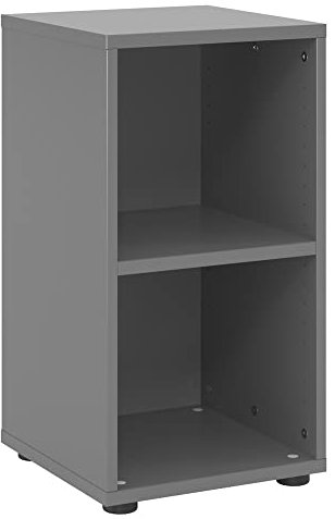 Hammerbacher hjh Office Regal BETA 9 schmal – 2 OH Graphit