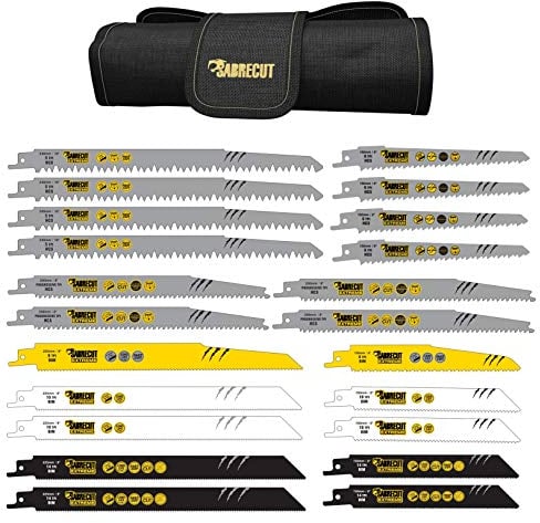 22 x SabreCut SCRSBK22 Mixed S610DF S644D S922BF S922HF S1110DF S1122HF S1122BF S1531L S2345X Fast Wood and Metal Cutting Reciprocating Sabre Saw Blades
