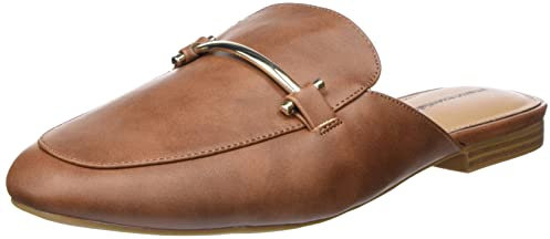 Amazon Essentials Sabot con Fibbia Donna, Tan, 42 EU Larga