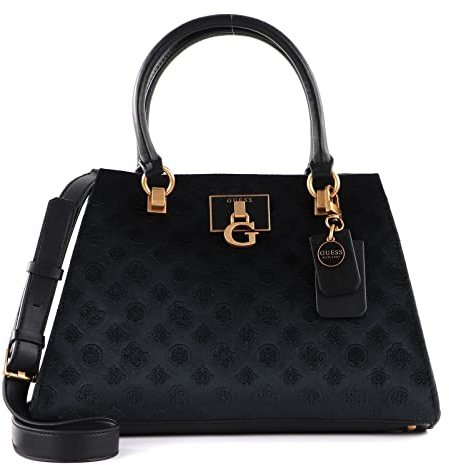 GUESS Stephi Girlfriend Satchel Black