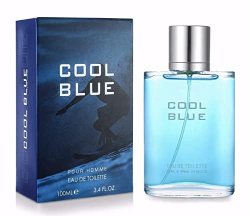 Eau de toilette pour homme Bleu froid 100 ml