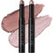 2PC Creme Lidschatten Stick,Heller Lidschattenstift Crayon Set,Matt und Schimmernder Augen Make up Set,Langanhaltendes Wasserfester Lidschatten Makeup Pen Werkzeug (14 15)