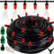 Vernebler-System für Terrasse, Garten, 10 m, Set mit Wasser- oder Diffusor, für den persönlichen Gebrauch durch Vernebler oder Bewässerung zum Tropfen oder durch Diffusoren, Sprinklerrohr, Pflanzen,