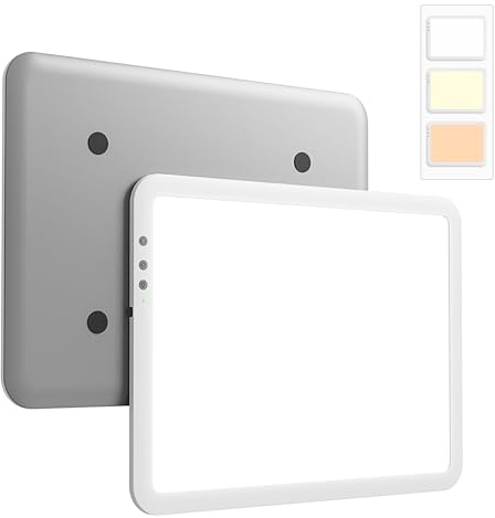 elice Wiederaufladbarer A3 Leuchttisch,8120Lux Super hell LED-Lichtpad mit 3500mAH Batterie,6 Dimmstufen und 3 Farbtemperaturen light pad für Diamond Painting,Zeichenbrett für Zeichnen,Skizzieren