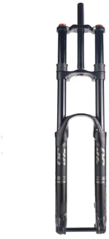 QHYRZE 26 27.5 29 Mountain Bike Suspension Fork Suspension Travel 160mm DH MTB Air Fork Rebound Adjustable Straight Double Shoulder Downhill Fork Thru Axle 15x110mm