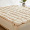 SAMPUR - Surmatelas Fjord en Laine Mérinos 100% Biologique | Soulage du Mal de Dos | Matelassé pour Plus de Confort et de fraîcheur (thermorégulation) (140/190)
