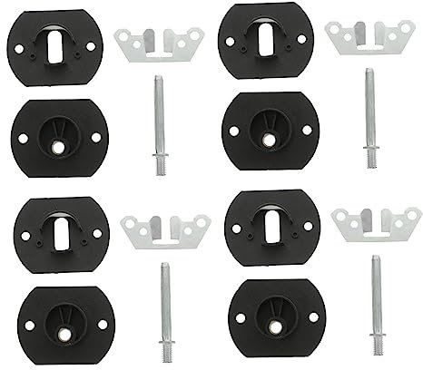 MAGICLULU 4 Sätze Sofa-Anschluss Couch Sektionsverbinder Pin Sektional-Couch-Pin-Anschluss Sofas Möbel Sofa-Couch-Schnittverbinder Couch-Anschlüsse Nadel Kombination Schlafsofa Eisen