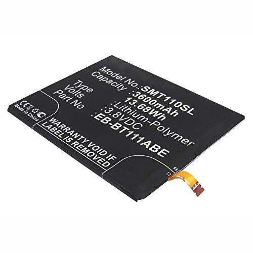 CELLONIC, Batteria per Tablet Compatibile con Samsung SM-T110 Galaxy Tab 3 7.0 Lite (3.8V, 3600mAh)