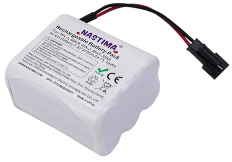 NASTIMA 7,2V 2100mAh Batteria Ni-MH Compatible con Tivoli PAL/iPAL Radio MA-1, MA-2, MA-3