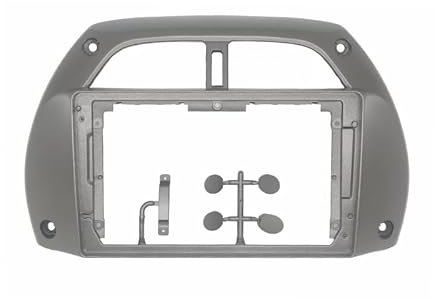 Auto-Audio-Rahmen 9-Zoll-Autoblende/passend for Toyota RAV4 2001 2002 2003 2004 2005 2006, Video-Panel-Player, Audio-Dash, 2-Din-Rahmen, Armaturenbrett-Montagesatz Autoradio Radioblende Doppel(Fascia,