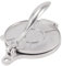 Tortilla Press, Heavy Duty Cast Iron Tortilla Maker, Manual Roti Maker Dough Press, Quesadilla Maker, Aluminum Alloy, Taco Holders, Rotis Press, for Taco. (16cm Silver)