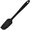 Ginddy Non-Stick Baking Spatula Silicone,Kitchen Food Grade Silicone Spatula Silicone Spatulas for Cooking Heat Flexible Mini Silicone Spatulas Cream Jar Spatula for Cooking,Baking and Mixing(Black)