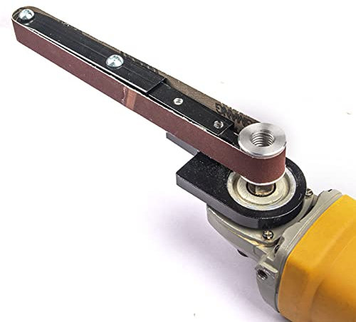 Gsycle Accessorio per levigatrice a Nastro, Rullo levigatore per levigatrice a Nastro per levigatrice a Nastro per Tubi in Acciaio a Basso Impatto Acustico a Basso Rumore per Foro per