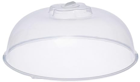 Cubierta De Microondas, Cubierta Para Microondas, 24cm Cubierta De Salpicaduras De Microondas, Tapa Protectora De Placa De Microondas Con Diseño De Orificio De