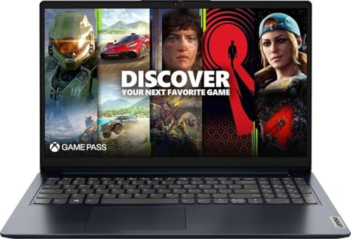 Lenovo Ideapad 1 15.6 FHD Touchscreen Laptop | AMD Ryzen 5 7520U(Beat i7-1165G7) | AMD Radeon Graphics| Long Battery Life | 8GB RAM DDR5 | 256GB SSD|Windows 11 S |Bundle with Office 365 Personal