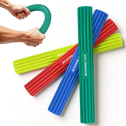 flintronic Handgelenk Trainer, 5LB 10LB 15LB 25LB, Handtrainer, Fitness Resistance Bar for Golfers Elbow, Handmuskeltraining