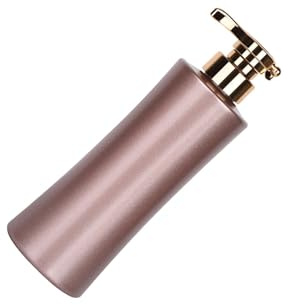 LIXSAZSE Distributeur de liquide vaisselle à pompe manuelle, accessoire de salle bain simple et élégant, flacon-pompe pour savon liquide, distributeur lotion pour le, Rose, 25.5 x 7.8 cm