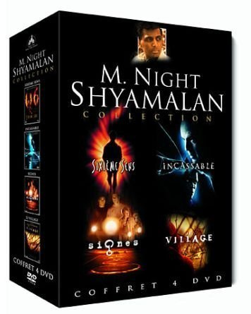 M Night Shyamalan collection : Sixième sens, Incassable, Le village, Signes [FR Import]