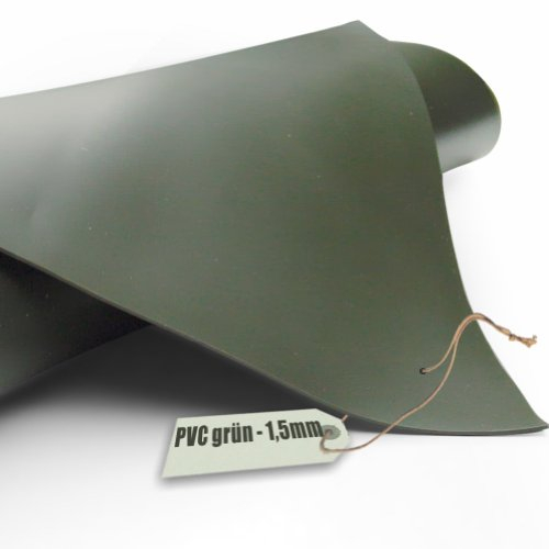 HPT Teichfolie PVC 1,5mm oliv Grün in 10m x 6m