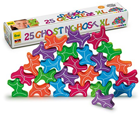 Erzi El Juego Fantasmas apilar Juguete de Madera XL, Multicolor