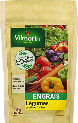 Vilmorin 6467050 - Abonos Vegetales y árboles frutales doypack orgánica 700 g