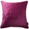 McAlister Textiles Glänzender Samt | Kissenbezug für Sofakissen in Fuchsia Pink | 43 x 43 cm | in 11 Farben und 5 Größen | gedrückter Samt edel paspeliert | Kissenhülle für Samtkissen