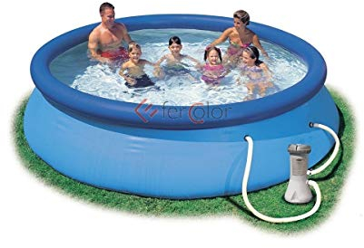 PISCINA INTEX MOD 56422 CM 366 X 76 H + POMPA -- AUTOPORTANTE DF 613602 / FERR 136334 --