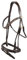Hans Melzer Horse Equipment Trense Mechtersen, schwarz/silber, Warmblut