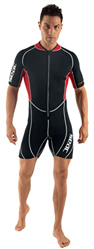 Seac Ciao, Muta Corta da Uomo, Neoprene 2,5 mm per Snorkeling, Subacquea e altre Attività in Acqua