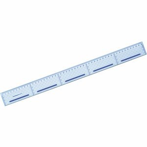 Rumold Zeichenlineal Grid 50cm mit Stahlkante