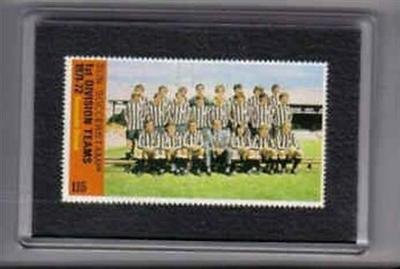 SUN Soccerstamp football team picture stamp in fridge magnet Newcastle United