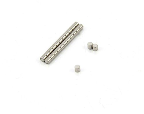 N35 Neodymium Magnet for Arts, Crafts, Model Making, DIY, Hobbies and Packaging - 2mm dia x 2mm thick - 0.15kg Pull - Pack of 50