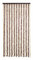 VERDELOOK Tenda Ciniglia da Sole 120x230 cm, Beige e Marrone, Fili: 27