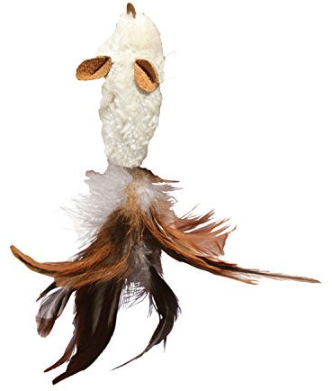 KONG - Refillables Feather Mouse Catnip Toy - North American Premium Catnip