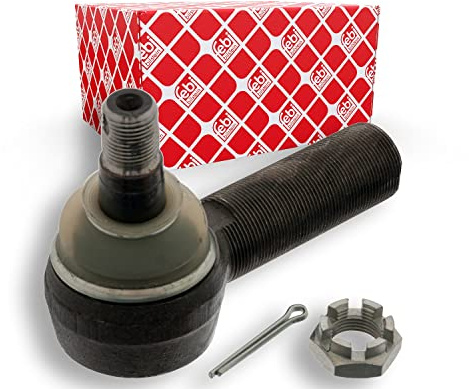 febi bilstein 15936 Lenkstangenendstück mit Kronenmutter und Splint, 1 Stück