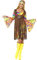 Smiffys 60er Schicke Lady, mit Kleid, gedruckter Weste und Stirnband, Größe S