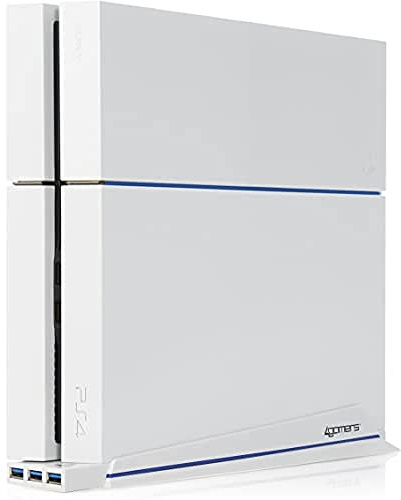 Playstation 4 Officially Licensed Vertical Stand & USB Hub - White (PS4)