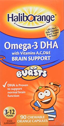 Haliborange Kids Omega-3 Chewy Orange, 90 Count, 100 grams
