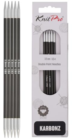 KnitPro Karbonz Nadelspiele 8 (20cm) | 3,5mm