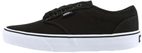 Vans Men's Atwood Trainers, Canvas Black White, 5.5 UK